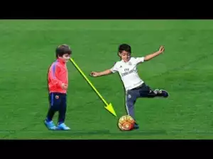 Video: Cristiano Ronaldo Jr vs Thiago Messi - Who will rule the world? | 2017